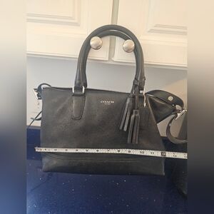 Coach Black Molly East West Satchel 21132